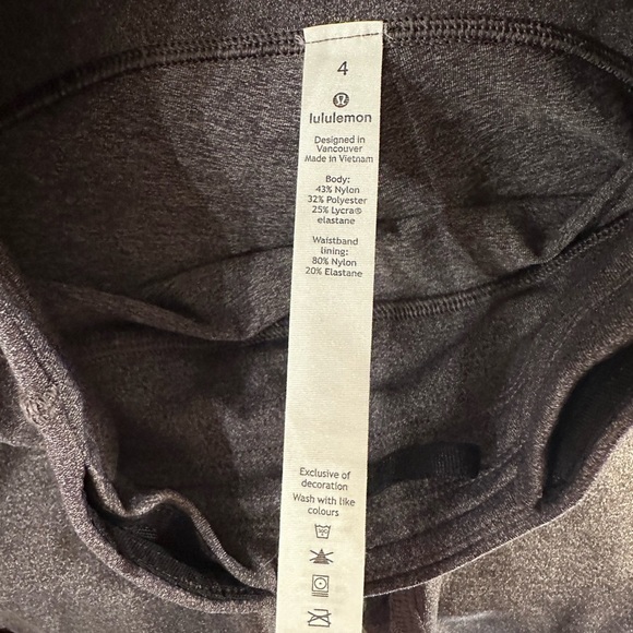 Lululemon Speed Up Tight * Metallic 28"
Heathered Black - Picture 7 of 13